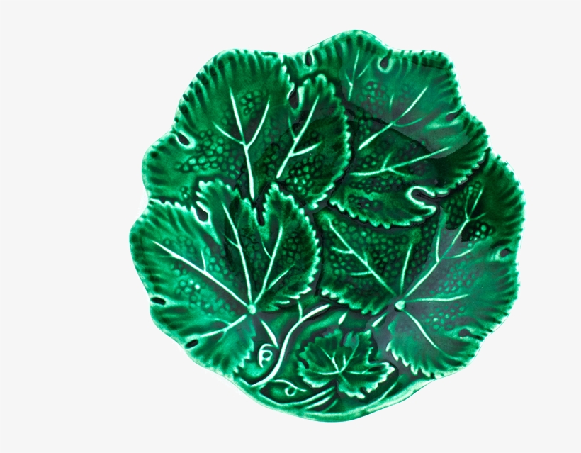 Vine Leaf Butter Plate - Illustration, transparent png download