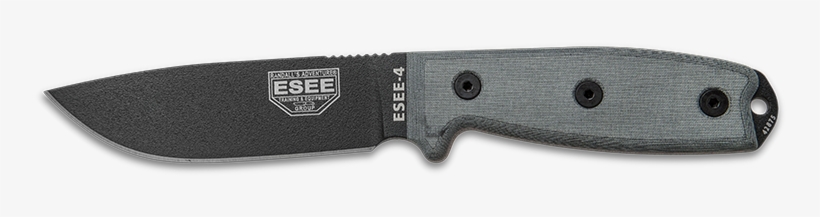 Esee 4 Fixed Blade Pocket Knife Knives Edc Made In - Knife, transparent png download
