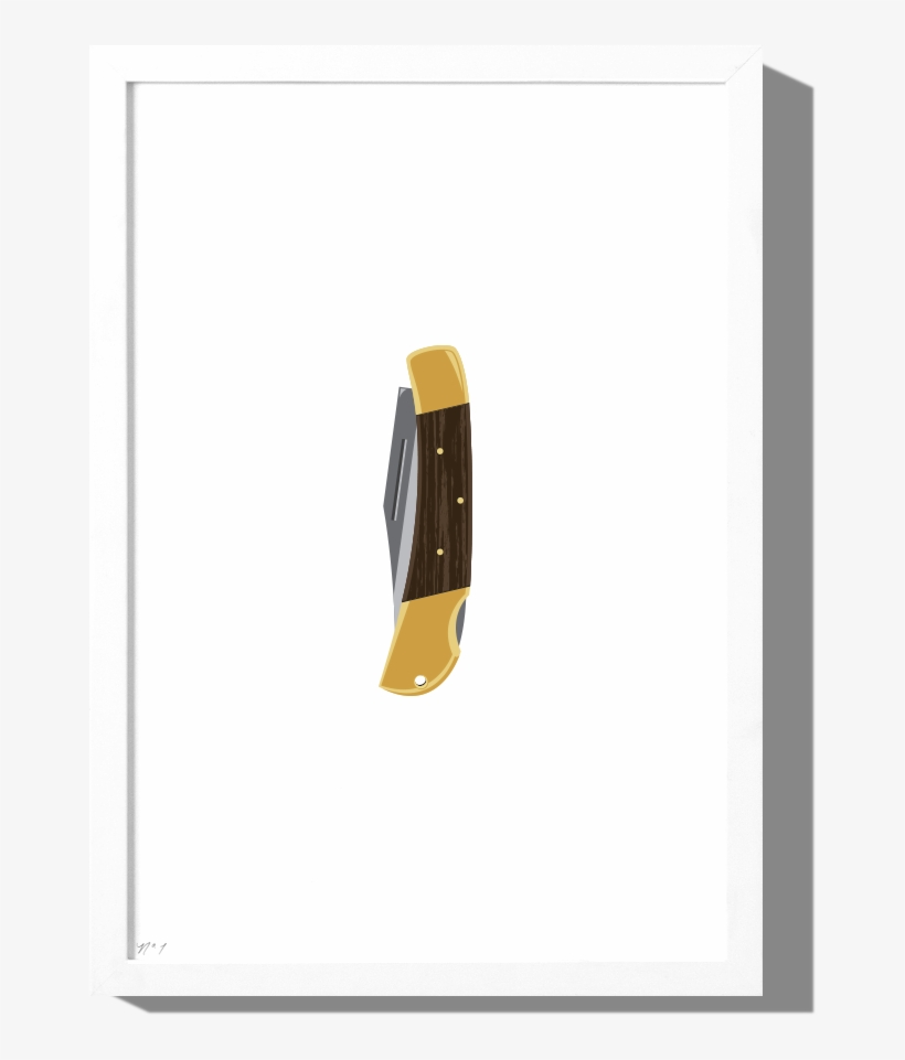 Pocket Knife Art Print, transparent png download
