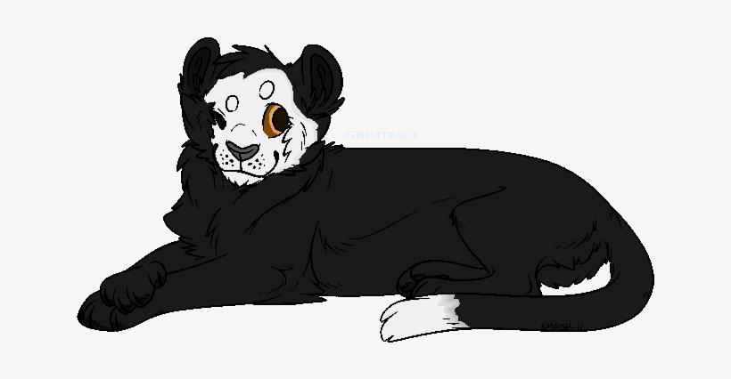 Ghostface By Canidaenoir - Cartoon, transparent png download
