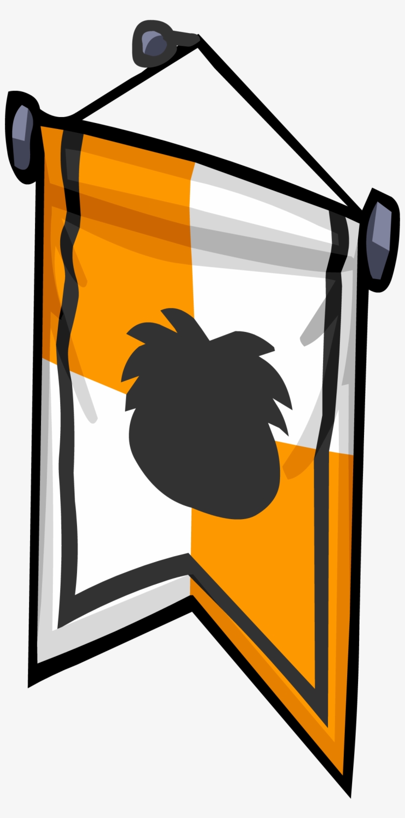 Orange Banner Sprite 007, transparent png download