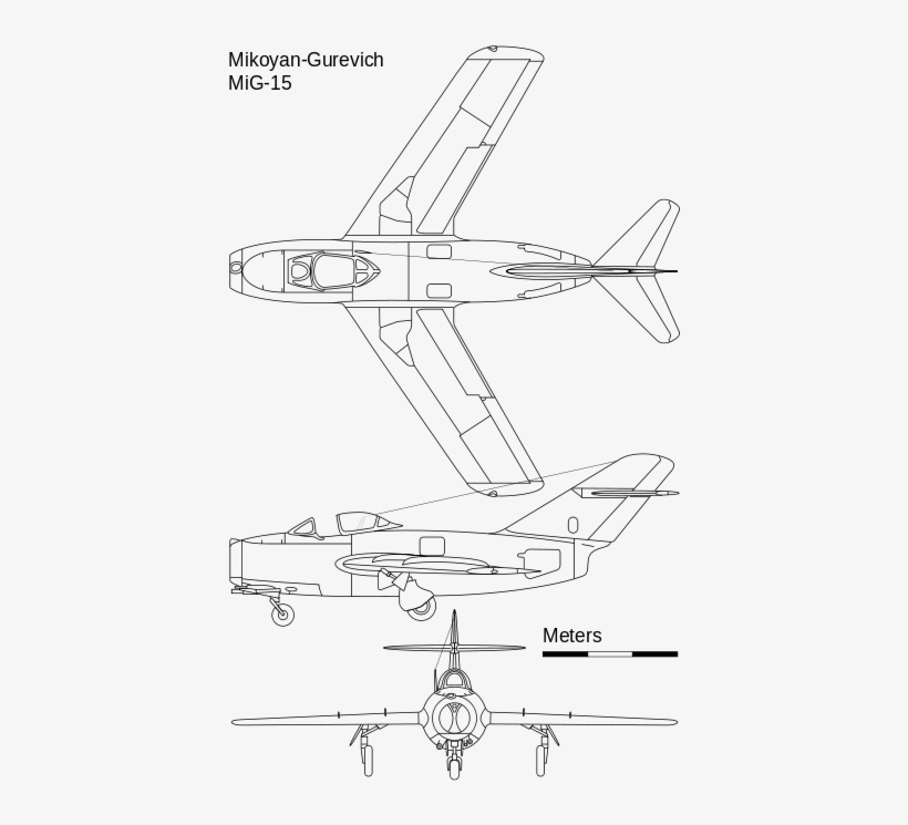 The Soviet Aviation Minister Mikhail Khrunichev And - Mig 15, transparent png download