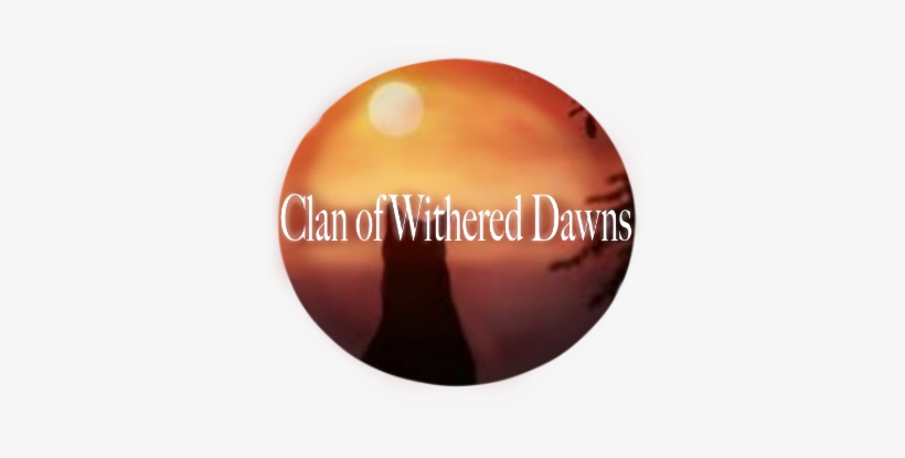 Clan Of Withered Dawns Banner - Circle, transparent png download