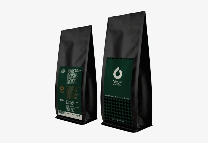 Drop Coffees - Paper Bag, transparent png download