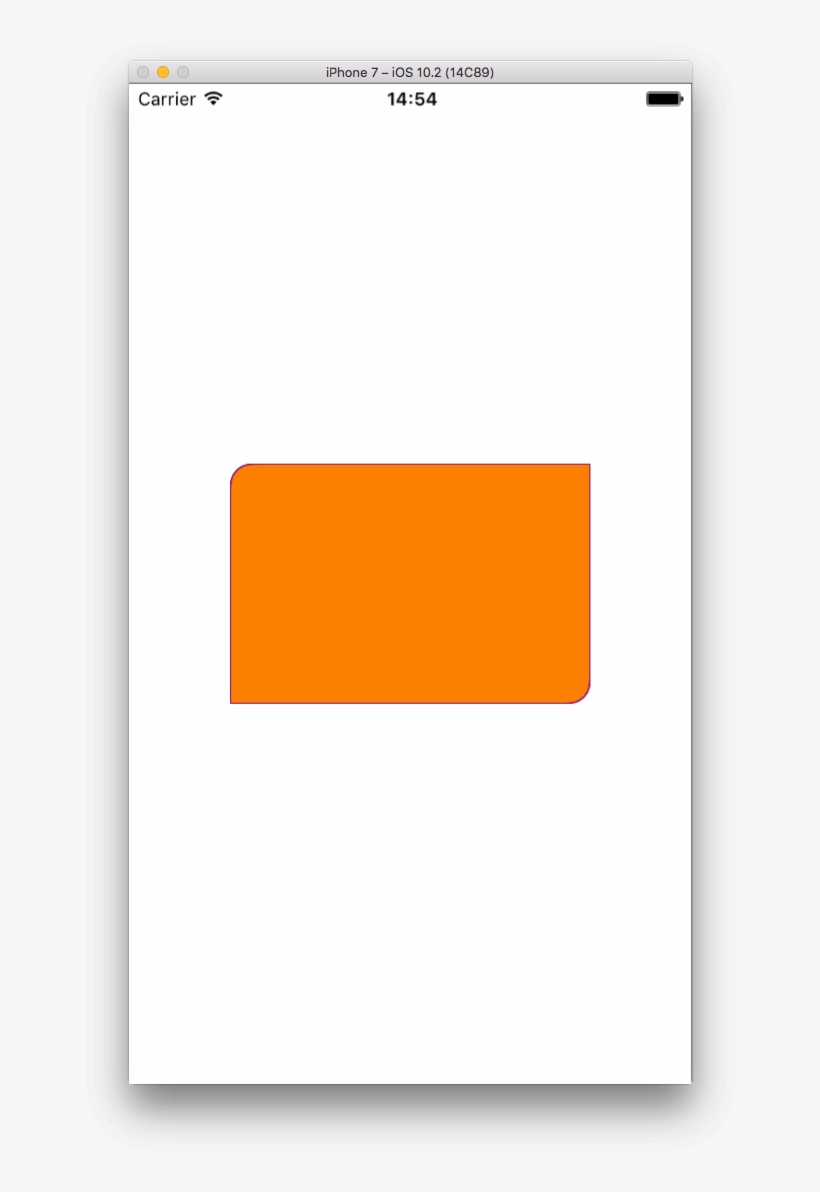 Rounded Rectangle - Swift Calayer Mask, transparent png download