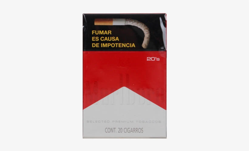 Cigarro Marlboro Rojo Clasico Paq - Cigarros Marlboro Rojos, transparent png download
