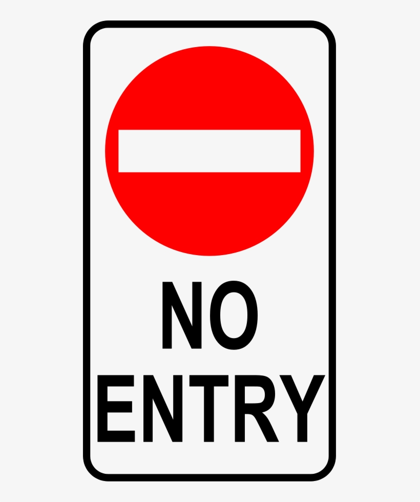 This Free Clip Arts Design Of Sign No Entry No Entry Clipart My XXX