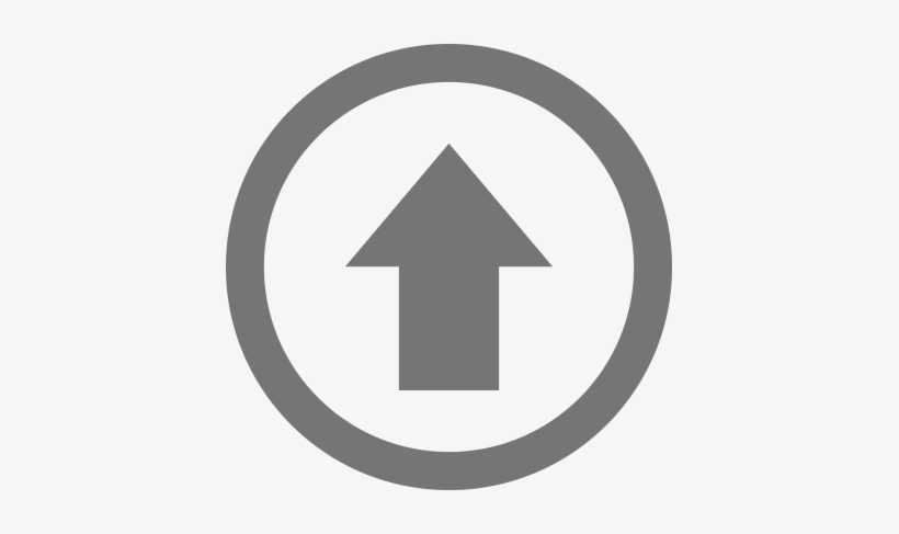Go To The Top Of This Page - Facebook Logo Gray Png, transparent png download