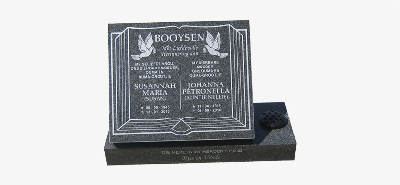 Tombstones - Plaque Tombstone Design, transparent png download