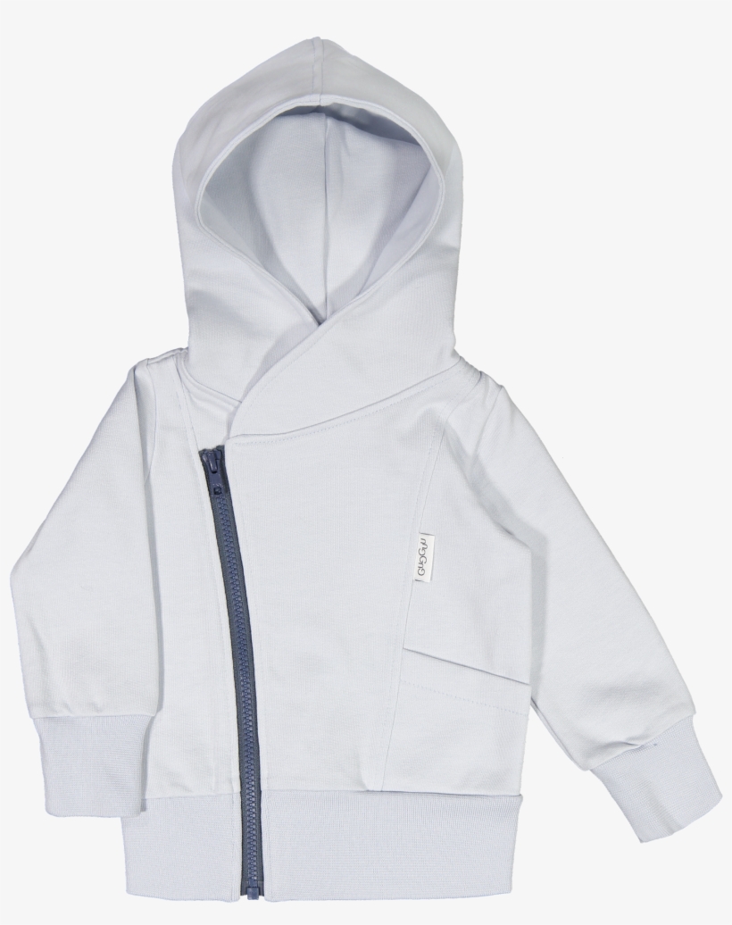 Hoodie, White Ice/dust Blue - Hoodie, transparent png download