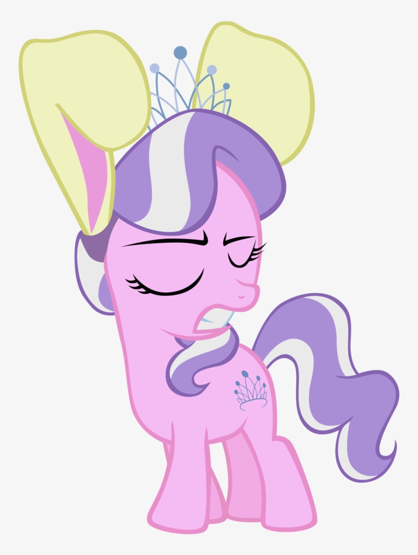 Liggliluff, Bunny Ears, Diamond Tiara, Eyes Closed, - Tiara Bunny, transparent png download