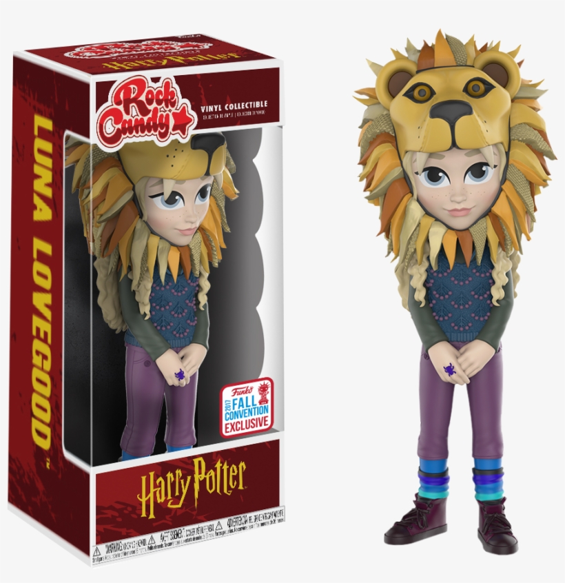 Luna Lovegood With Lion Head Nycc17 Rock Candy 7” Vinyl - Rock Candy Luna Lovegood, transparent png download