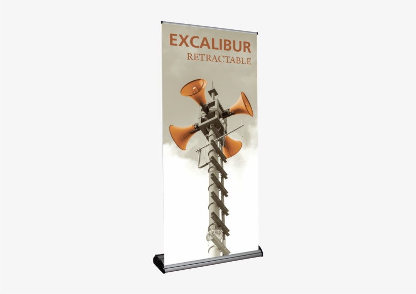 Excalibur 920 Retractable Banner Stand - Orient 1 Banner Stand, transparent png download