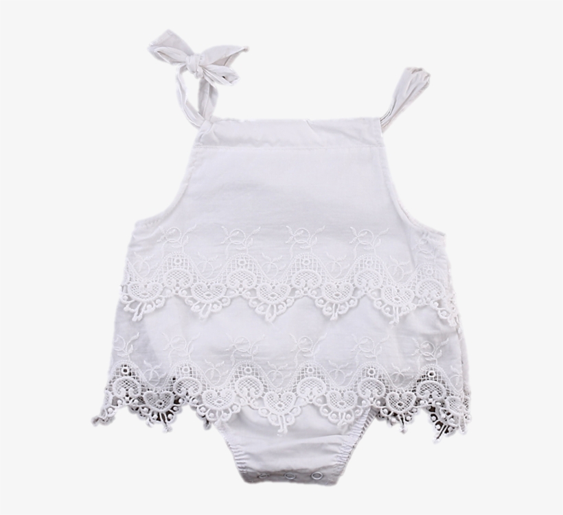 Pink Lace Romper - Lace, transparent png download