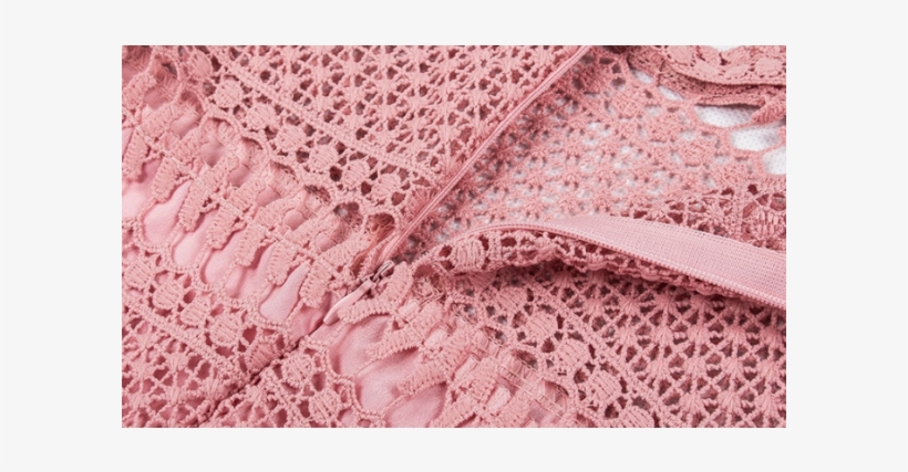 Romance Lace Top - Zipper, transparent png download