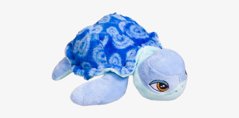 Blue Swirls Turtle - Turtle, transparent png download