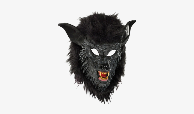 Goon Mask Png 14 Black Mask Psd Images - Adult Black Werewolf Costume, transparent png download