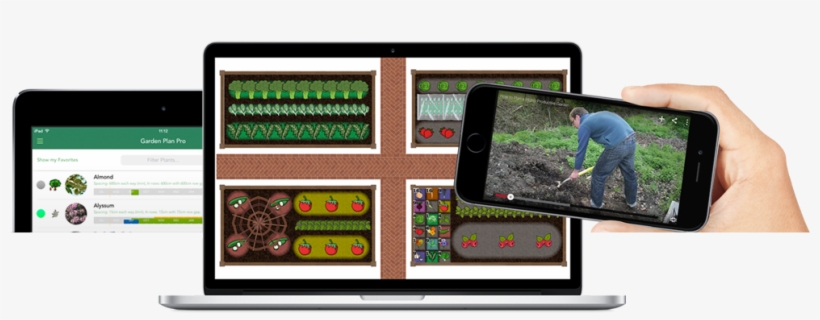 Garden Planning Apps For Desktop And Mobile Devices - Growveg App, transparent png download