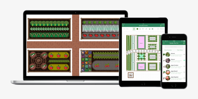 Apps For Your Garden - South Africa Community Garden Layout Metric, transparent png download