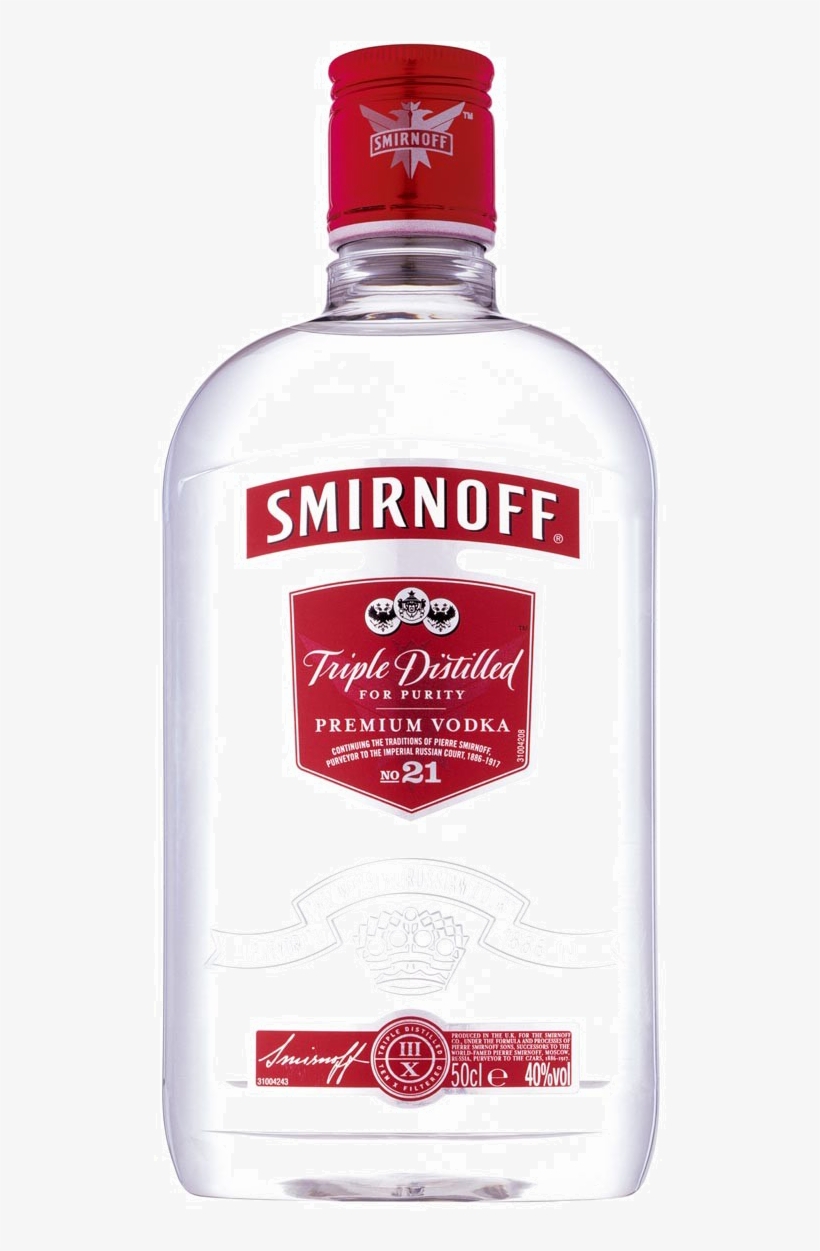 Smirnoff 50cl, transparent png download