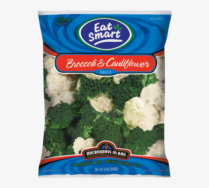 Broccoli-cauliflower - Eat Smart Sugar Snap Peas - 8 Oz Bag, transparent png download