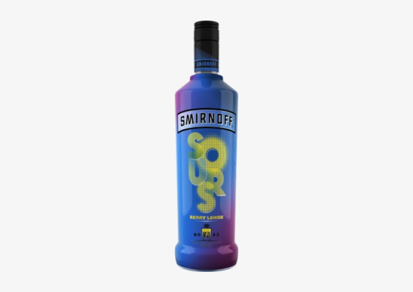 Smirnoff Sours Berry Lemon Vodka - Sour Berry Lemon Smirnoff Price, transparent png download