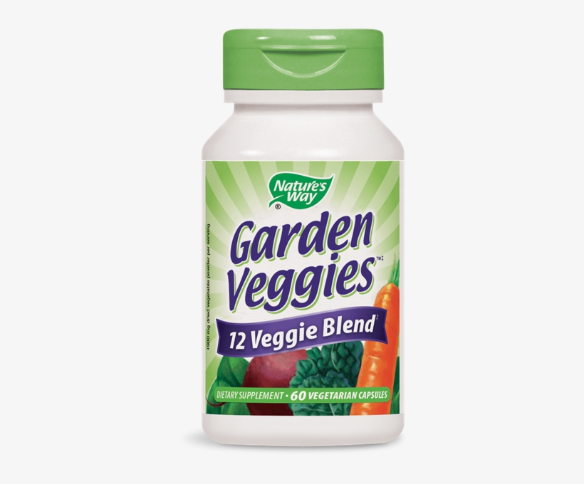14793 - Garden Veggies - Nature's Way Garden Veggies Dietary Supplements, 60, transparent png download