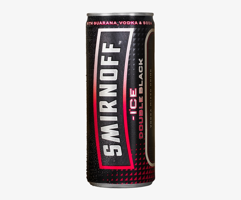 Smirnoff Ice Double Black 250ml Can - Smirnoff Ice Double Black Png, transparent png download