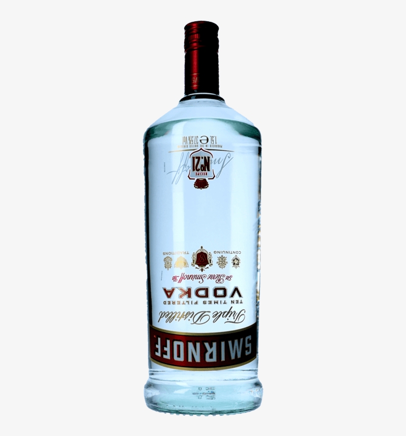 Smirnoff Red - Smirnoff Red Label No. 21 Vodka (70cl), transparent png download