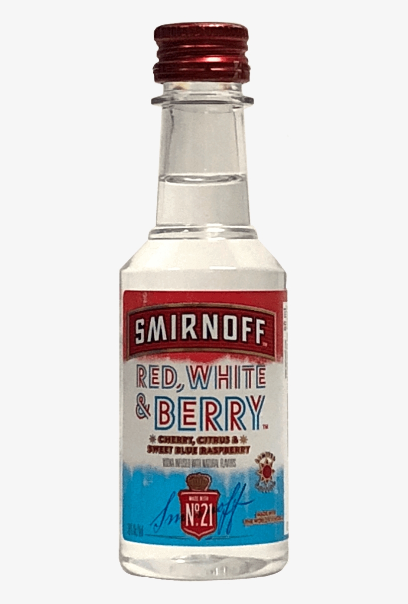 Smirnoff Red - Bottle, transparent png download