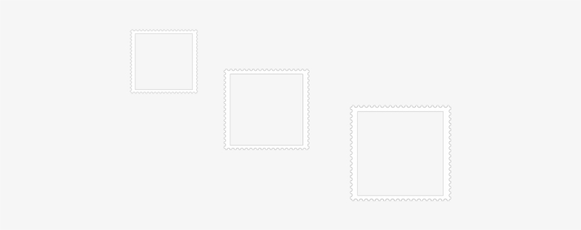 Stamp Border,stamp,pic Border,border,pic Frame,photo - กรอบ แสตมป์ Png, transparent png download