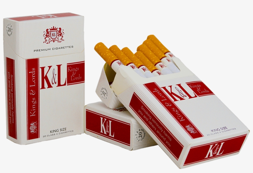 Kings & Lords - Box 20 Rounded Corners Cigarette, transparent png download