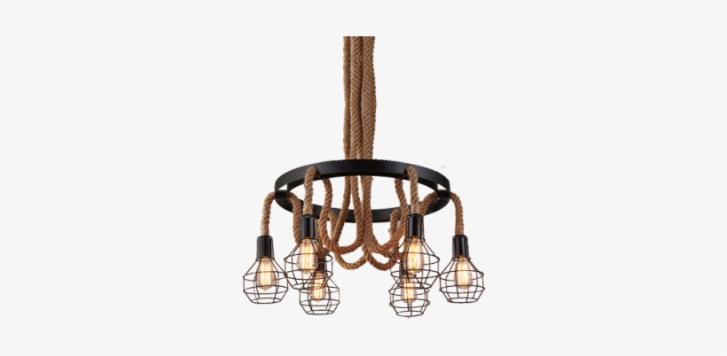 Ropes Pendants - Light Fixture, transparent png download