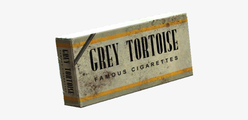 Cigarette Carton - Gray Tortoise Cigarettes Label, transparent png download