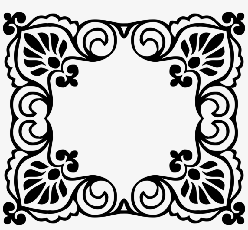 Borders And Frames Rubber Stamp Picture Frames Computer - Inkadinkado Stamping Gear Cling Stamps, transparent png download