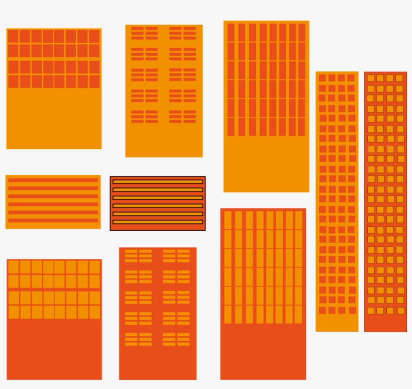 Con Los Edificios - Drawing, transparent png download