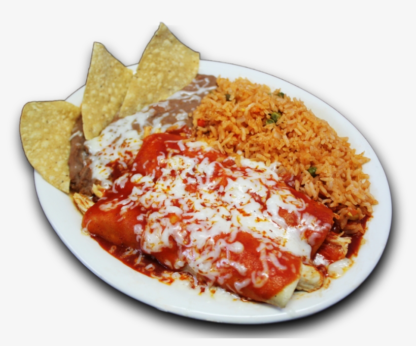 #17 Combination Plate - Tortilla Chip, transparent png download