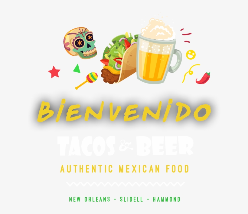 Tacos & Beer - Illustration, transparent png download