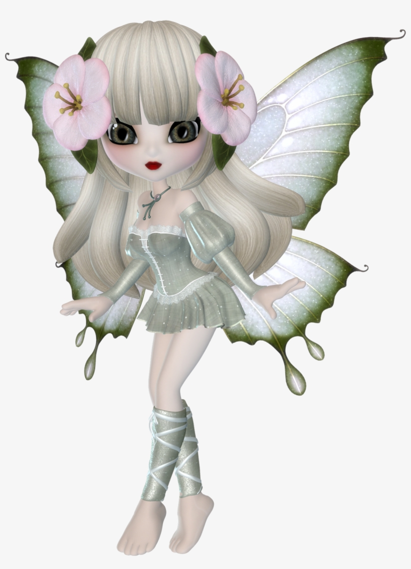 Pareja De Angeles Dorados Gif - Imagenes De Hadas Kawaii, transparent png download