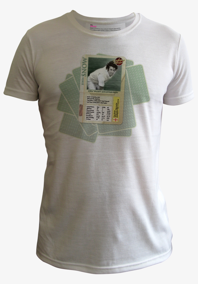Cricket John Snow Men White - Geraint Thomas T Shirt, transparent png download