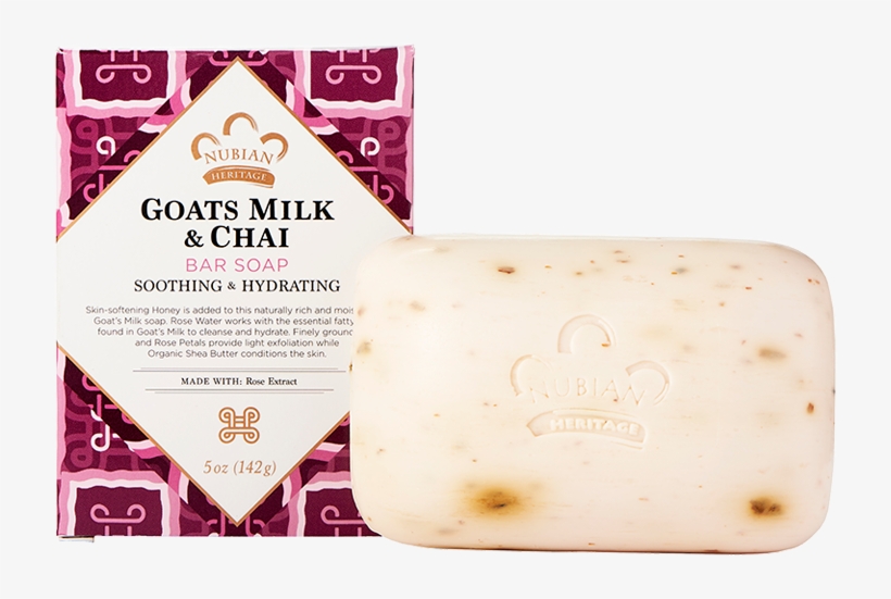 Product - Nubian Heritage - Bar Soap Goat's Milke & Chai, transparent png download
