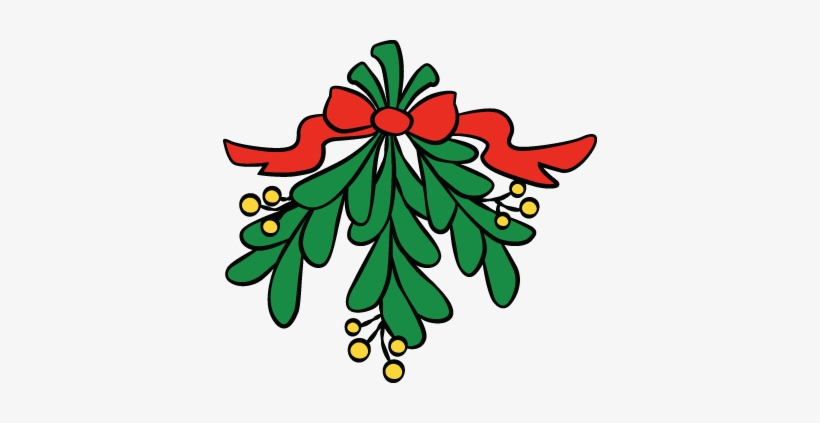 Christmas Mistletoe Decorative Sticker - Gui Noel, transparent png download