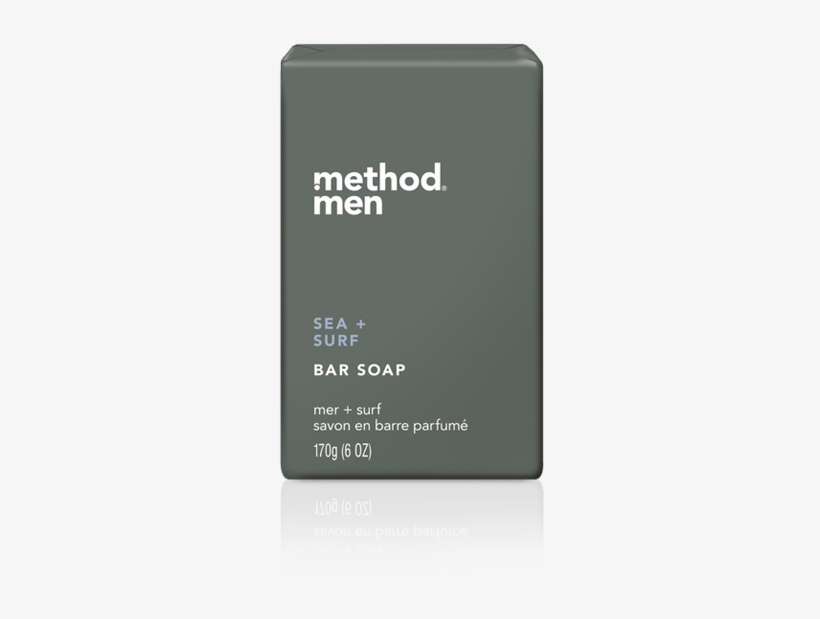 Bar Soap - Method Men's Bar Soap Sea Surf, transparent png download