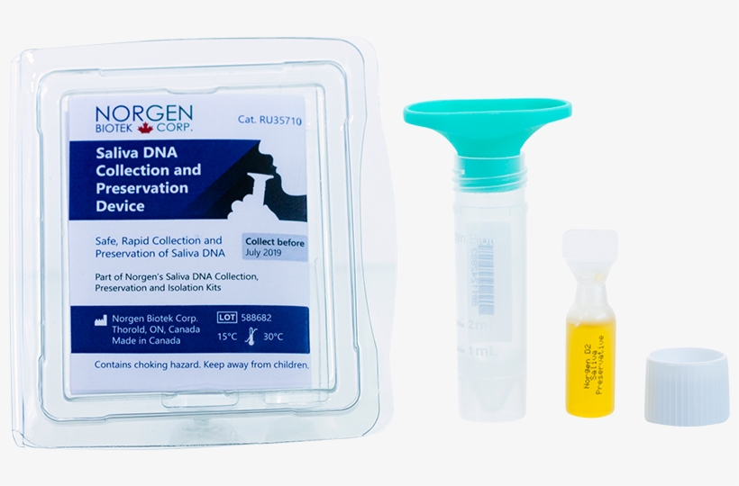 Saliva Dna Collection, Preservation And Isolation Kit - Companion Dog, transparent png download