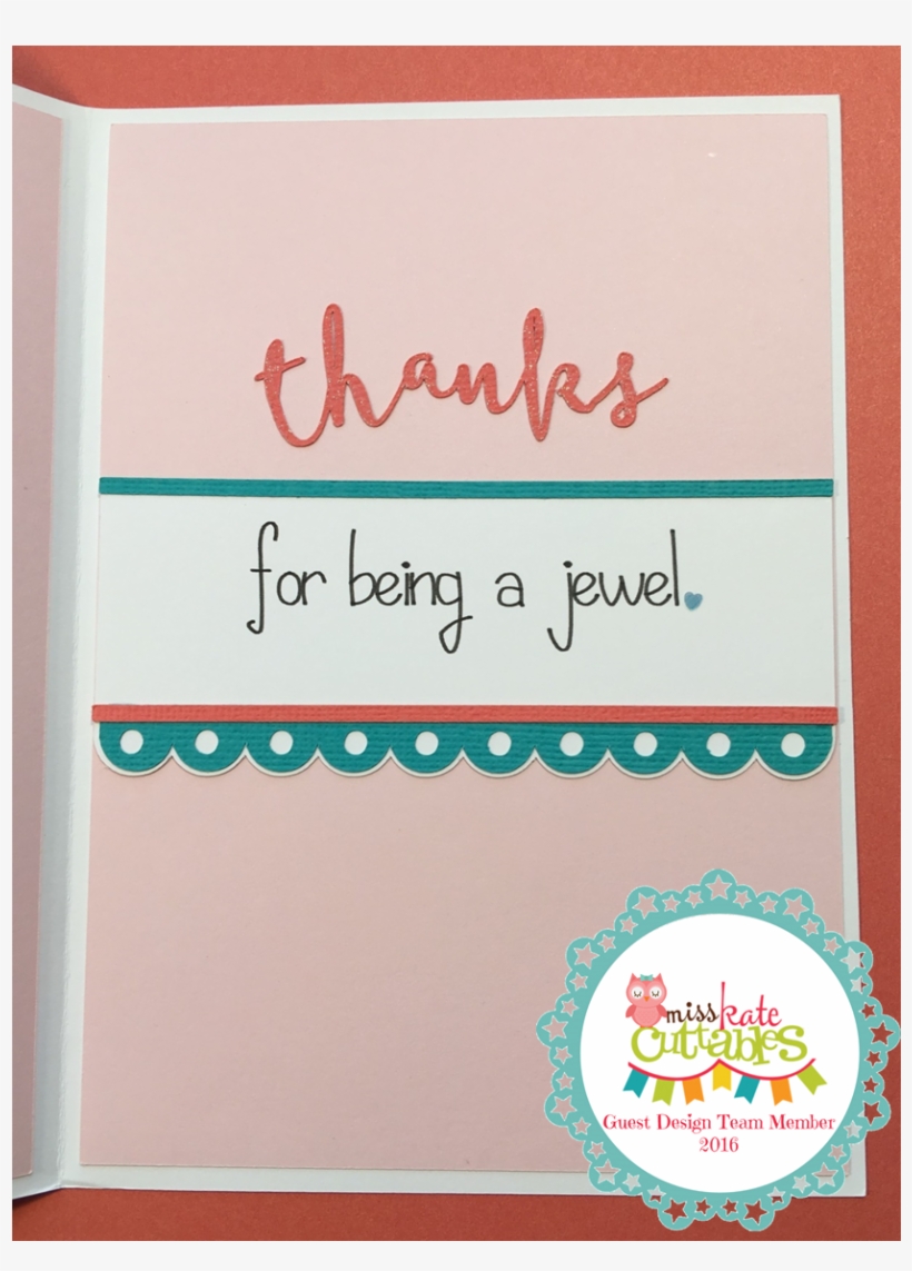 The Sentiment 'thanks' Comes From The Card Phases Cut - Art Paper, transparent png download
