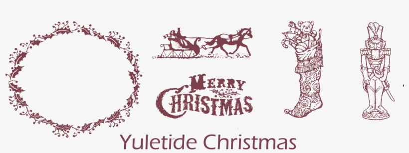 Deck The Halls Christmas Card - Stampin Up Yuletide Christmas, transparent png download