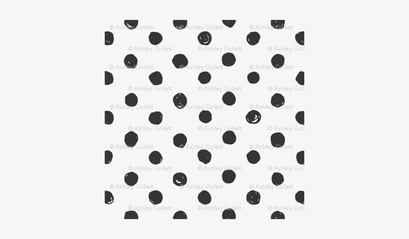 Black And White Scribble Dot - Black, transparent png download