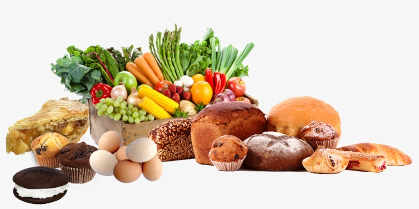 Baked Goods, Eggs, And Produce - Grow A Lettuce And Eat Healthy - Lemaitre, Jose, transparent png download