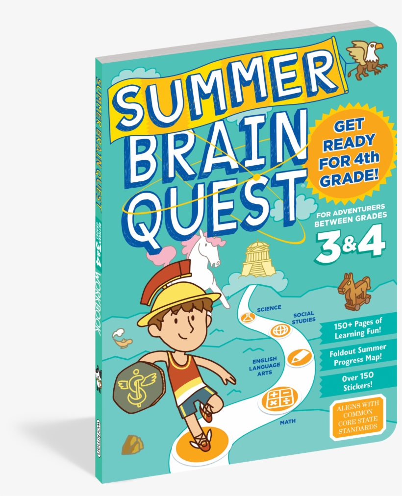 Summer Brain Quest - Summer Brain Quest: Between Grades 3 &amp; 4 (summer, transparent png download
