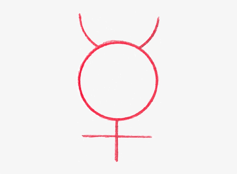 Astrologers, However, Dig Deeper, Reading How Planetary - Mercury Symbol Png, transparent png download